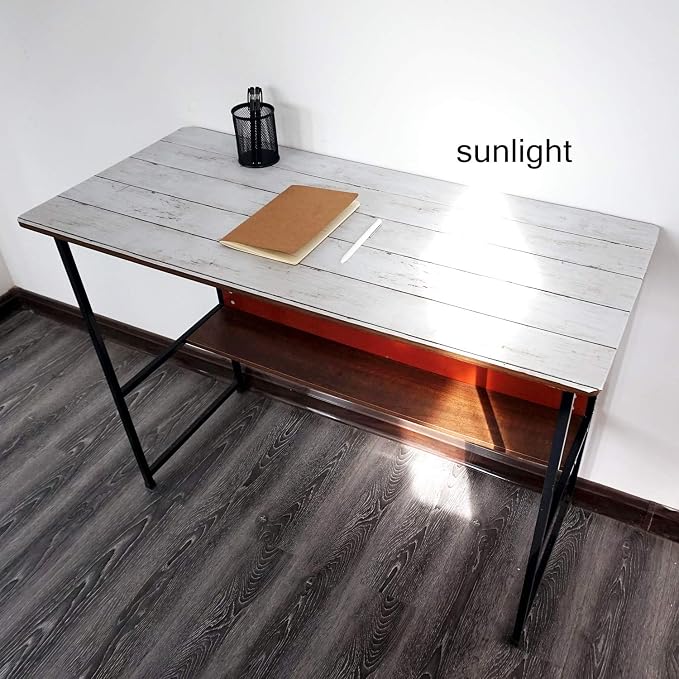 CiCiwind 118” x17.7” Wood Wallpaper Peel and Stick White Wood Wall Paper for Bathroom Bedroom Removable Waterproof Self-Adhesive Wallpaper Shiplap Contact Paper Decoral Laundry Room Vinyl Film
