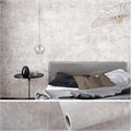 VEELIKE Neutral Concrete Wallpaper Peel and Stick Boho Concrete Contact Paper for Walls Countertop Waterproof 118''x32'' Wide Removable Adhesive Cement Vinyl Wallpaper for Bedroom Bathroom Living Room