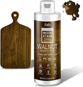 Water Based Wood Stain - Walnut |Wood Varnish for Indoor ＆ Outdoor Furniture, Wardrobe, Cabinets, Doors, Low Odor ＆ Non-Toxic, Fast Drying, Multiple Classical Finishes - 8.5fl.oz / 250ml