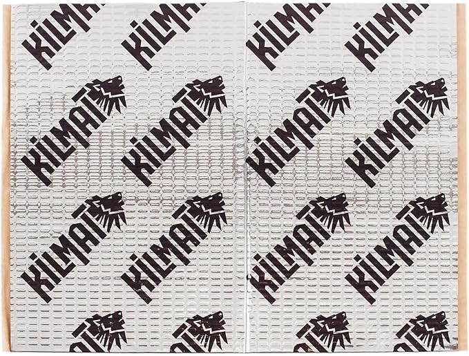KILMAT 50 mil 25 sqft Car Sound Deadening Mat, Butyl Automotive Sound Deadener, Audio Noise Insulation and dampening