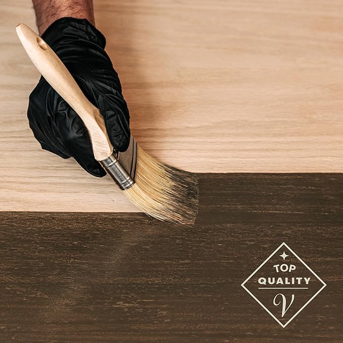 Varathane Premium Fast Dry Wood Stain | 1 Hour Dry Time | 1 Coat Color | Interior Wood Stain | Furniture, Cabinets, Doors, Trim | Quart | Ebony