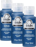 FolkArt Acrylic Paint in Assorted Colors (2 oz), Ink Spot (Pack of 3)
