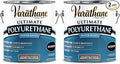 Varathane Water-Based Crystal-Clear Ultimate Polyurethane | Interior Wood Protection | Fast Dry Time | Easy Clean Up | Semi-Gloss | Gallon | 2 Pack