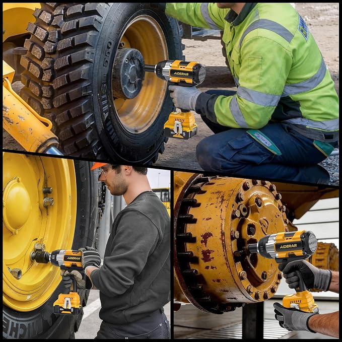 Impact Wrench for DeWalt Battery 1697Ft-Lbs (2300N.m) Impact Driver | 1/2" Impact Gun 5-Speed High Torque Power Tool for Tire Removal, Rusted Bolts, Heavy Equipment(No Battery)