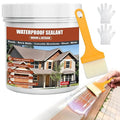 Transparent Waterproof Sealant 17oz - Invisible Protective Coating for Roof, Bathroom Tile & Walls, Indoor/Outdoor Waterproof Solution