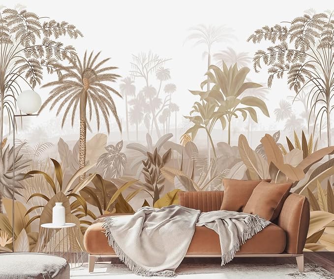 YQWDMX - Vintage Jungle Peel and Stick Wallpaper murals for Bedroom ZY18 M
