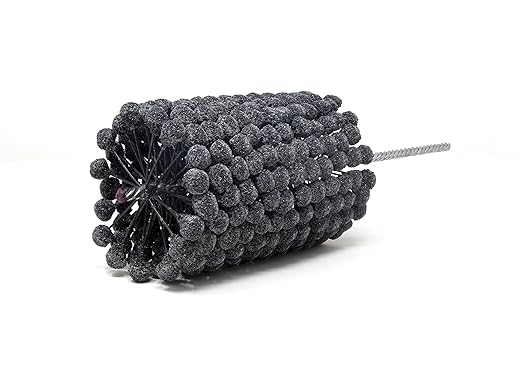 Brush Research GBD41240 Flex-Hone®, 4-1/2" (114mm) Diameter, 40 Grit, Silicon Carbide, for Mild Steel, Stainless Steel Cast Iron and Softer Ferrous Materials