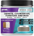 Beyond Paint All-in-One Refinishing Paint, No Sanding, Matte Finish for Cabinets, Countertops, Furniture and Doors, 1 Pint, Pebble