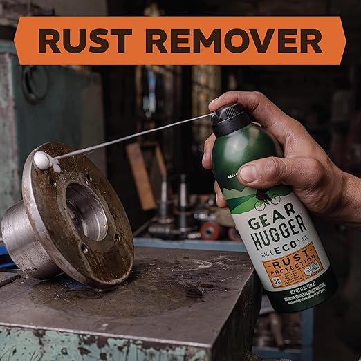 Gear Hugger Rust Protection (11 oz, Pack of 2), Rust Remover & Rust Prevention Spray - Eco-Friendly Anti Rust Spray, No Petroleum, No PTFE, Plant Based
