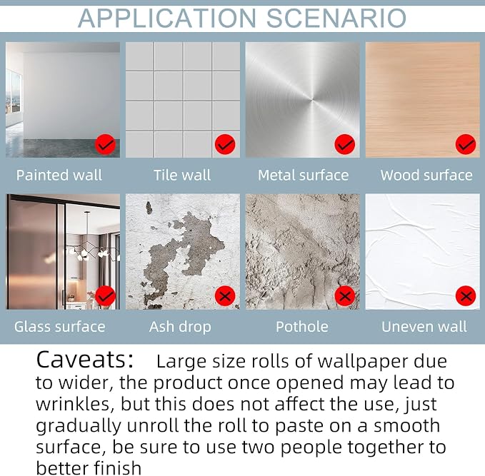 practicalWs Marble Wallpaper Granite White and Gray Wall Paper Roll 35.4" x 118" Kitchen Countertops Cabinet Furniture is Renovated Thick Vinyl Easy to Remove Without Leaving Glue Upgrade