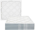 Amazon Basics 20x20x1 Air Filter 6-Pack, MERV 11 AC Furnace Filters, Dust, Pet, Allergy Control, Electrostatic (Actual Size: 19.75 x 19.75 x .75)