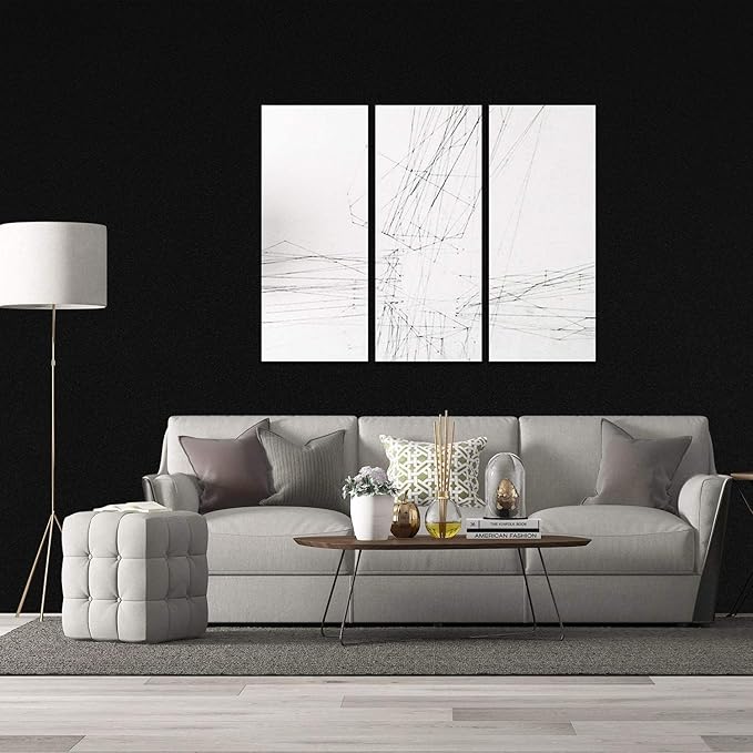 35.4 in x118 in Black Wallpaper Peel and Stick Wallpaper | Shelf Liner Table and Door Reform Decorative