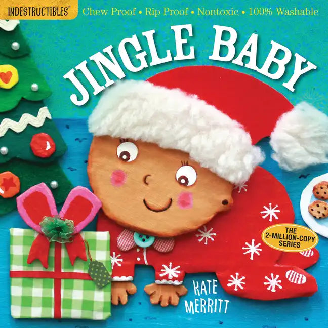 Indestructibles: Christmas Baby: Chew Proof - Rip Proof - Nontoxic - 100% Washable (Book for Babies, Newborn Books, Safe to Chew) - Paperback