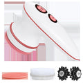 Rechargeable waterproof silicone bath brush
