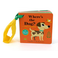 Where's the Dog?: A Stroller Book: (An Interactive, Sensory Lift-The-Flap Book with Felt Flaps and a Mirror for Babies & Toddlers. Friendly Pets Inclu - Board Book
