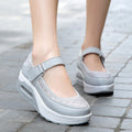 Platform shoes with soft soles