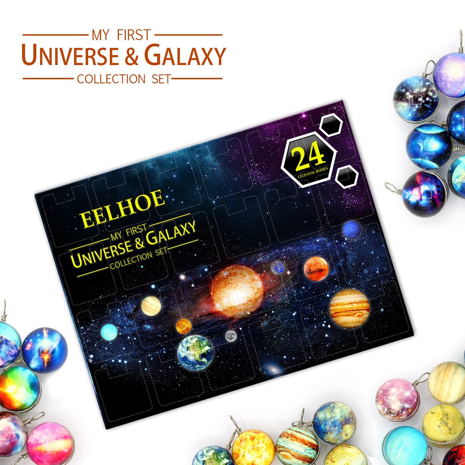 Last 24 Days Christmas Gift Planet Blind Box