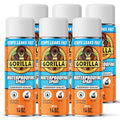 Gorilla Waterproofing Spray, Rubberized Sealant, White, 14 Ounce (Pack of 6) - Seals Out Water, Air, and Moisture