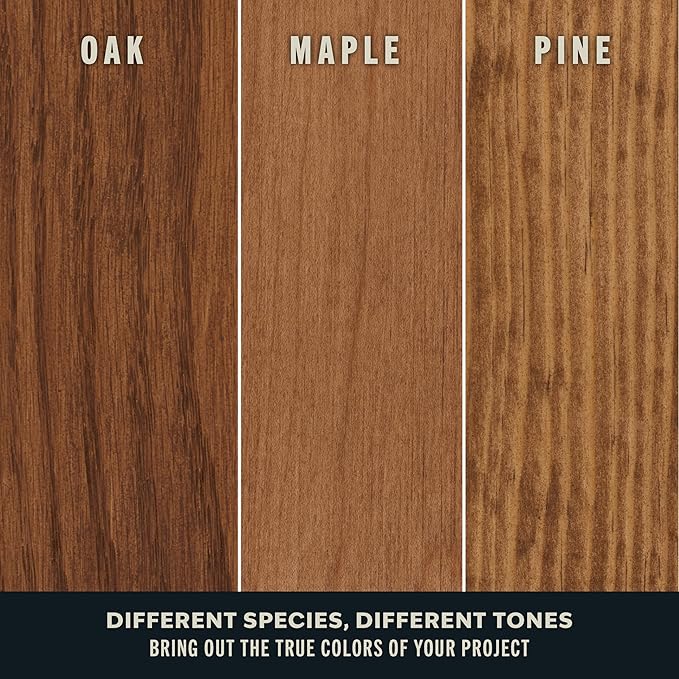 Varathane Premium Fast Dry Wood Stain | 1 Hour Dry Time | 1 Coat Color | Interior Wood Stain | Furniture, Cabinets, Doors, Trim | Half Pint | Early American