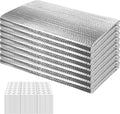 8P Garage Door Insulation Kit Panels 6MM 9x6.8 FT for Single Garage Door, Pre-Cut Bubble Reflective Aluminum Foil 120 Tape, DIY Install Temperature Control Block Summer Heat & Winter Cold (20.5x54)
