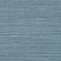 JiffDiff Grasscloth Wallpaper Peel and Stick Blue Grassweave Stick on Wallpaper Textured Self Adhesive Contact Paper 17.3"x118"