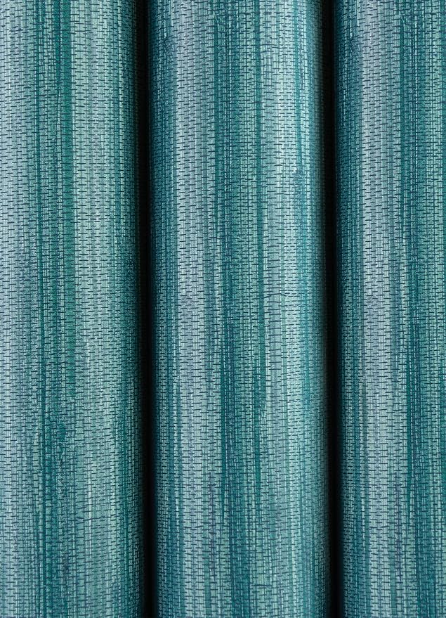 NuWallpaper Steel Blue Grassweave Peel & Stick Wallpaper, NU2874