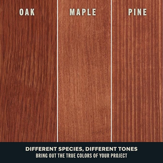 Varathane Premium Fast Dry Wood Stain | 1 Hour Dry Time | 1 Coat Color | Interior Wood Stain | Furniture, Cabinets, Doors, Trim | Half Pint | Light Walnut