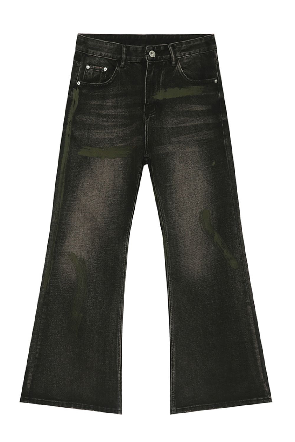 Men's Clean Fit Bootcut Jeans with Pockets