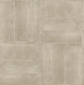 RoomMates Taupe Dimensional Square Plaster Peel and Stick Wallpaper, RMK12681PLW