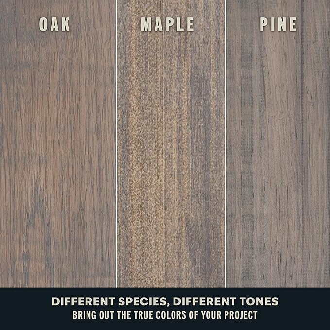 Varathane Premium Fast Dry Wood Stain | 1 Hour Dry Time | 1 Coat Color | Interior Wood Stain | Furniture, Cabinets, Doors, Trim | Quart | Weathered Gray