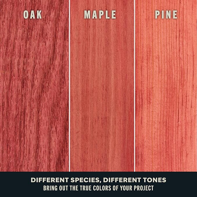 Varathane Premium Fast Dry Wood Stain | 1 Hour Dry Time | 1 Coat Color | Interior Wood Stain | Furniture, Cabinets, Doors, Trim | Quart | Barn Red