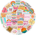100Pcs Gratitude Stickers for Water Bottle, Thankful Sticker – Gratitude Gifts Bulk, Positive Quotes Decals – Gifts for Women & Men