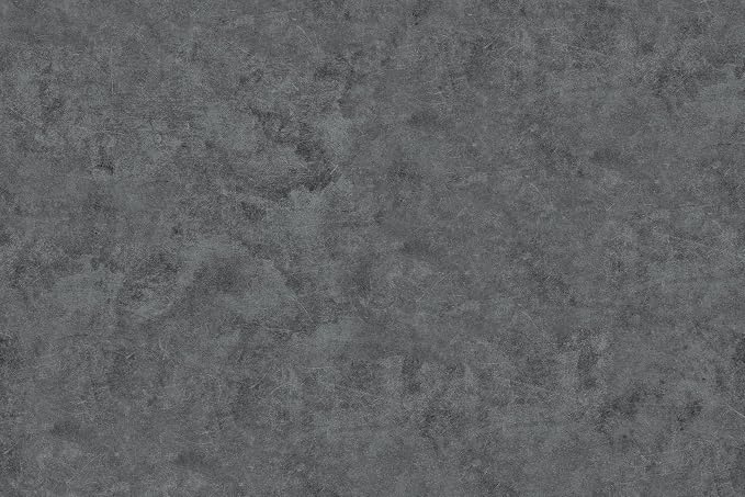 3yecao 31"×157" Big Roll Wide Thick Grey Concrete Wallpaper Peel and Stick Waterproof Glossy Gray Concrete Contact Paper Vinyl Wrap Self Adhesive Cement Sticker for Bedroom Bathroom Living Room Walls