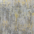 JiffDiff Vintage Metallic Peel and Stick Wallpaper Self Adhesive Industrial Metallic Concrete Wall Paper Modern Stick on Wallpaper Contact Paper (17.3" x 120" Light Gray)