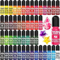 Epoxy Resin Color Pigment – 48 Vivid Colors Liquid Epoxy Pigment, Highly Concentrated, Translucent Resin Dye for Art, DIY, Jewelry & Crafts – Each 6ml/ 0.25 oz