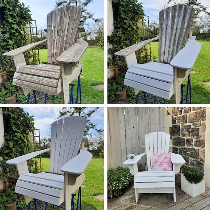 Viva Decor Chalk Paint (Shadow Grey) 8.45oz - Featuring a Chalky & Matte Finish, this paint is perfect for crafting Shabby Chic & Vintage looks on wood furniture and decor pieces