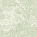 Peel and Stick Wallpaper Green Vintage Forest Animals Floral Wallpaper Removable Self-Adhesive Contact Paper for Bedroom Living Room Cabinets Decoration Thicken Vinyl 17.3”x78.7”