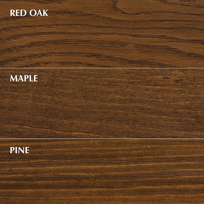 Varathane Total Control Gel Stain | Low Odor Water-Based Formula | Thick Gel Formula for Vertical Surfaces | Ideal for Wood, Metal & Fiberglass | Quart | Dark Walnut