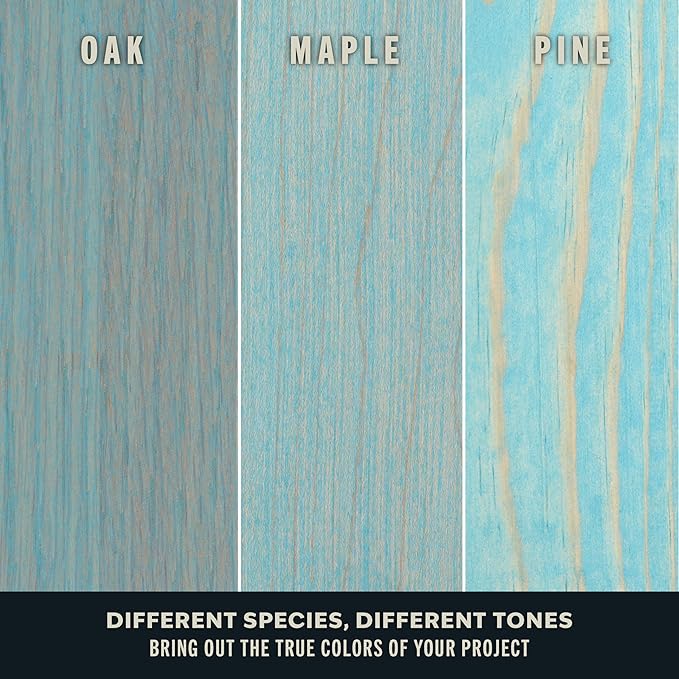 Varathane Premium Fast Dry Wood Stain | 1 Hour Dry Time | 1 Coat Color | Interior Wood Stain | Furniture, Cabinets, Doors, Trim | Quart | Vintage Aqua