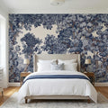 MFWFM Forest Mural Peel and Stick Wallpaper Landscape Tree Wall Murals | 137"x96", for Bedroom Living Room Bathroom, Self Adhesive Canvas