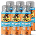 Gorilla Waterproofing Spray, Rubberized Sealant, Clear, 14 Ounce (Pack of 6) - Seals Out Water, Air, and Moisture
