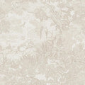 Heroad Peel and Stick Wallpaper Beige Neutral Vintage Forest Animals Floral Wallpaper Removable Self-Adhesive Contact Paper for Bedroom Living Room Cabinets Decoration Thicken Vinyl 17.3''x787''