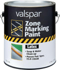 Valspar 24-135G White Latex Zone Marking Paint - 1 Gallon