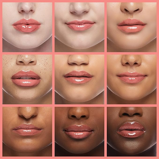 L.A. COLORS High Shine Shea Butter Lip Gloss, Baby Cakes, 0.14 Oz