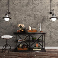 JSEVEM 16"×708" Light Brown Concrete Wallpaper Peel and Stick Industrial Beige Gray Cement Contact Paper Vinyl Warp Matte Textured Self Adhesive Wall Paper for Bedroom Bathroom Office Walls