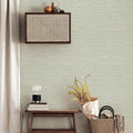 Simon&Siff Textured Grasscloth Peel and Stick Wallpaper 17.7"x1200" Neutral Faux Grassweave Wallpaper Waterproof Self Adhesive Removable Wallpaper Mural for Home Decor Bedroom Kitchen Cabinet