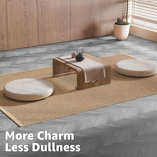 Art3d 10-Pack Herringbone Peel and Stick Vinyl Floor Tiles, 12" x 12" Self Adhesive Waterproof Wood Flooring Plank for Living Room, Kitchen, Bathroom, Bedroom, Cover 10 Sq. Ft, Grey