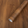 Wood Peel and Stick Wallpaper, Contact Paper for Classroom Home Decor | 17.7"x118" Removable Self-Adhesive Walnut Wood Plank Film, Farmhouse Decor for Bulletin Board Desk Cabinet & Home Renovation