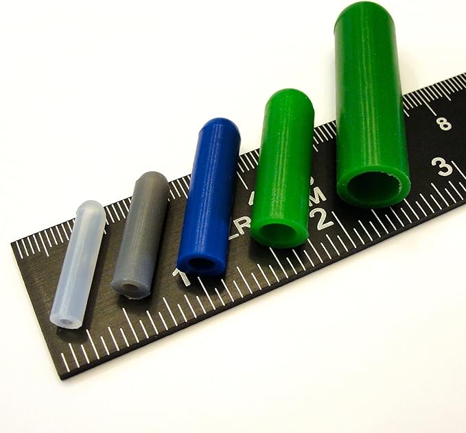 350pc Ultra Precision High Temp Silicone Rubber Plug & Cap Kit Powder Coating Custom Paint Supplies