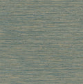 RoomMates Teal Dimensional Grasscloth Peel and Stick Wallpaper, RMK12684PLW